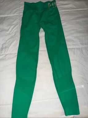 Victoria secret pink active seamless Kelly green leggings XS